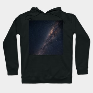 Scenic view of night sky with stars Hoodie